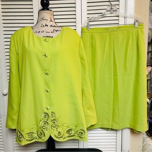 St Anthony Plus Size Skirt Suit